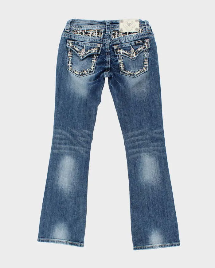 Vintage Y2k 00s Miss Me Rhinestone Bootcut Jeans - W28 L30 sold by Rokit product image thumbnail 2