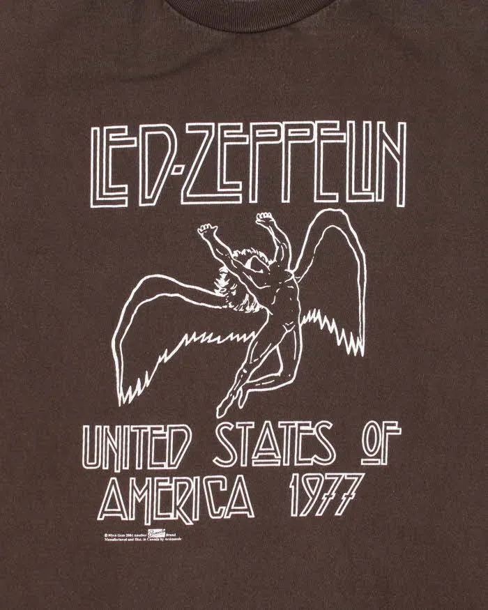 Vintage 2000's Led Zepplin Angel Graphic T-Shirt - XL sold by Rokit product image thumbnail 3