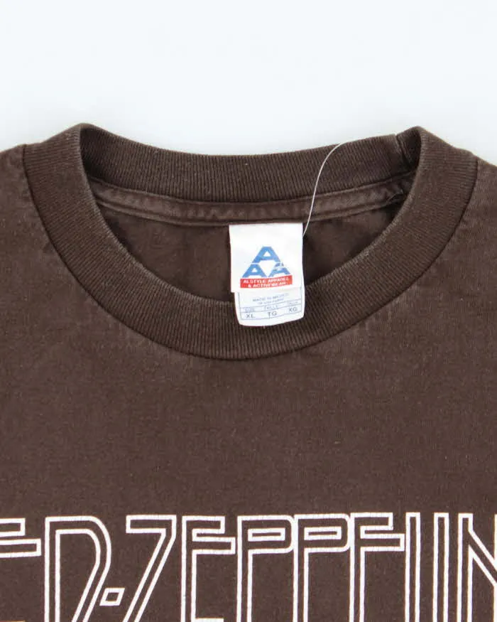 Vintage 2000's Led Zepplin Angel Graphic T-Shirt - XL sold by Rokit product image thumbnail 5