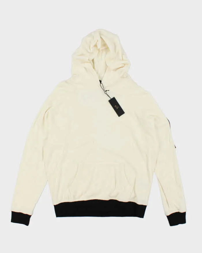 DSWT Octobers Very Own Owl Patch Towelling Hoodie - S sold by Rokit