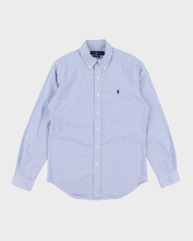 Vintage Ralph Lauren Check Long Sleeve Shirt - M sold by Rokit
