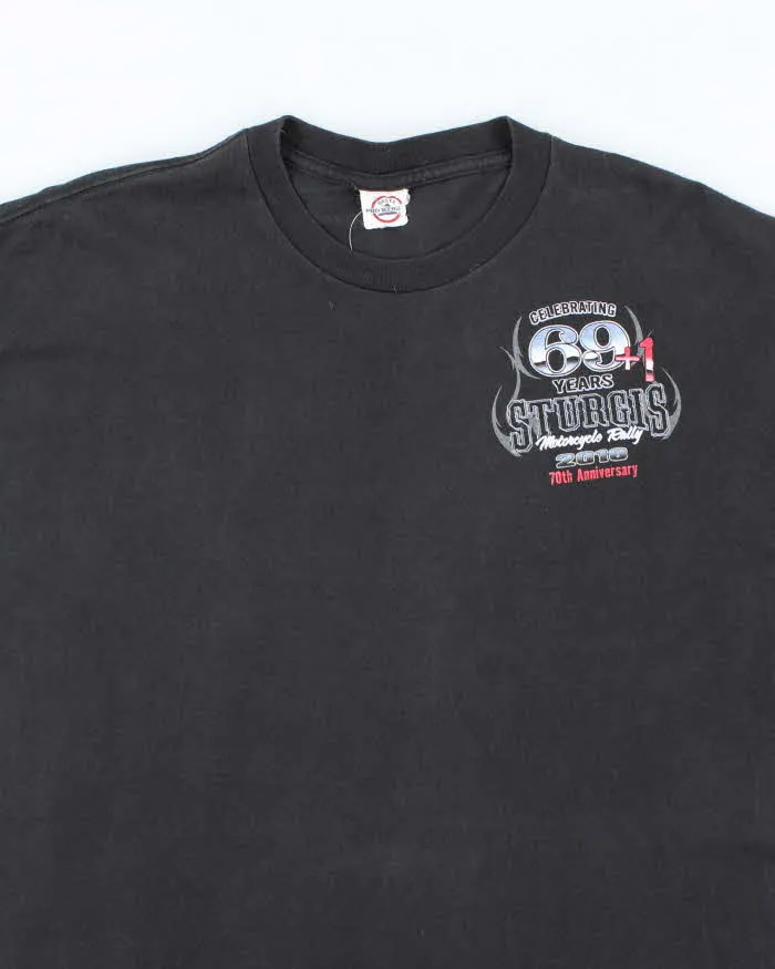 Vintage 2000's Sturgis 70th Anniversary Graphic Biker T-Shirt - XL sold by Rokit product image thumbnail 3