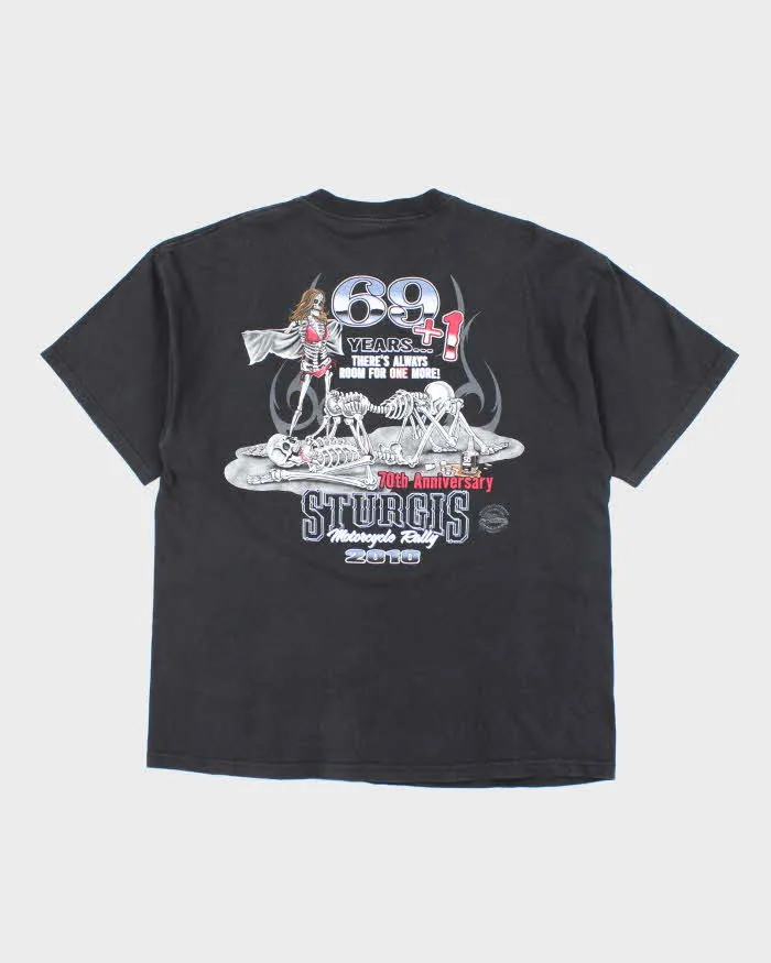 Vintage 2000's Sturgis 70th Anniversary Graphic Biker T-Shirt - XL sold by Rokit product image thumbnail 2