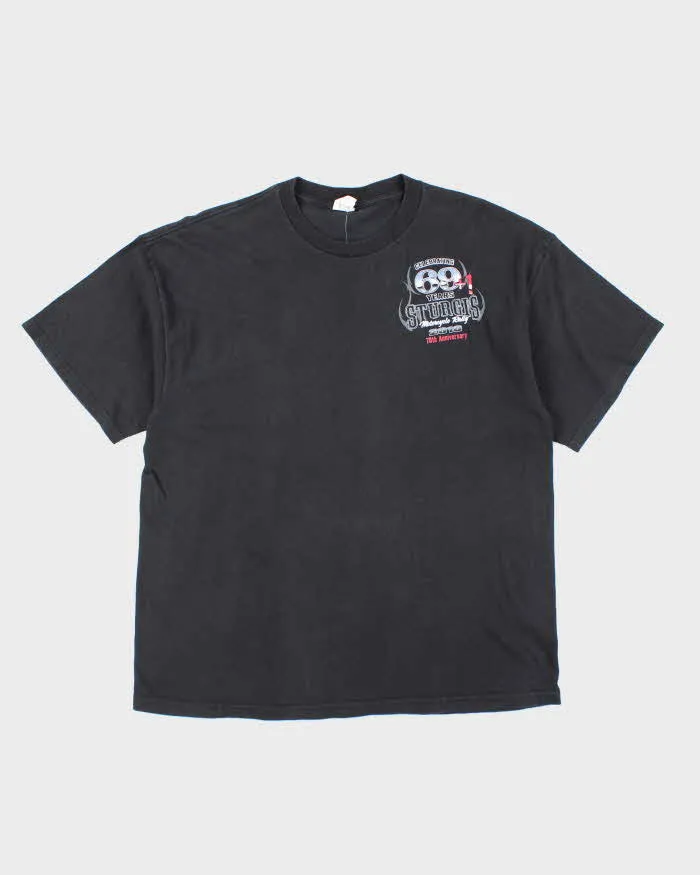 Vintage 2000's Sturgis 70th Anniversary Graphic Biker T-Shirt - XL sold by Rokit