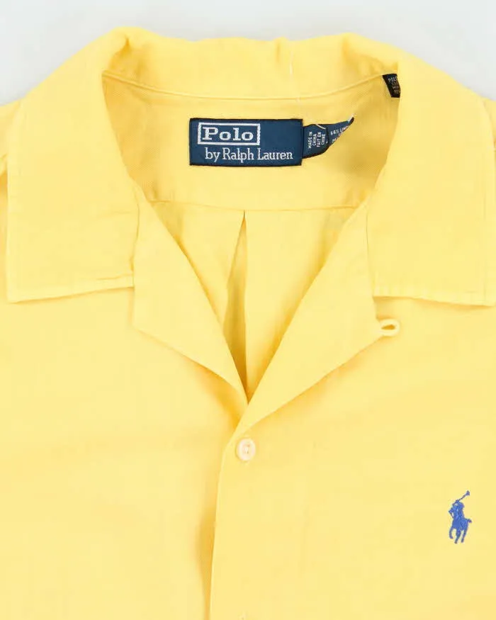 Vintage Ralph Lauren Linen & Silk Blend Shirt - M sold by Rokit product image thumbnail 5