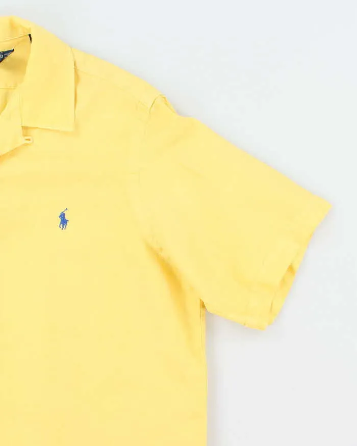 Vintage Ralph Lauren Linen & Silk Blend Shirt - M sold by Rokit product image thumbnail 4