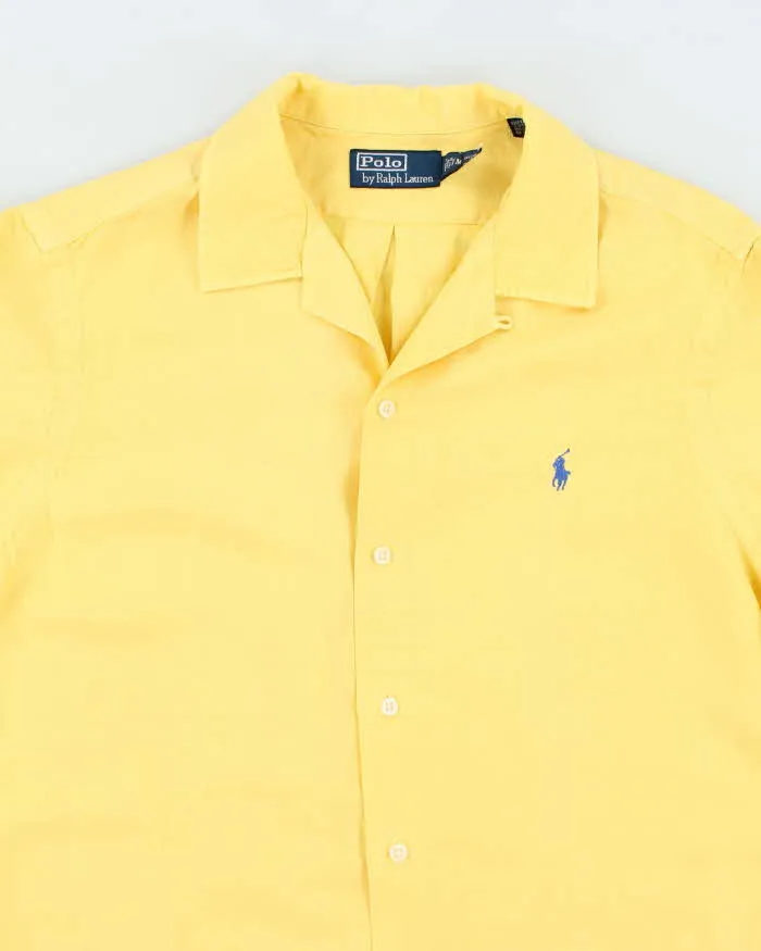 Vintage Ralph Lauren Linen & Silk Blend Shirt - M sold by Rokit product image thumbnail 3