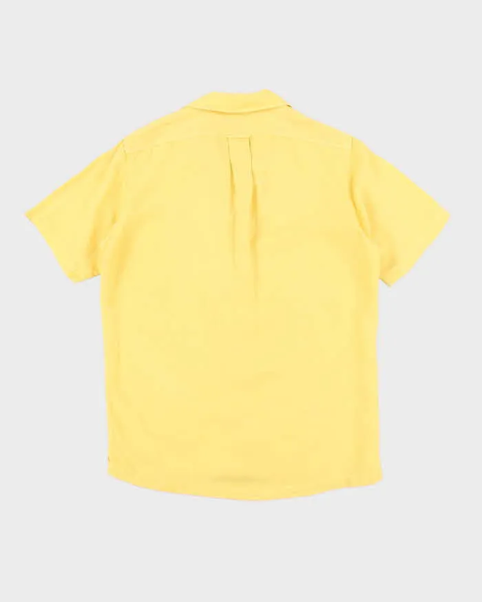 Vintage Ralph Lauren Linen & Silk Blend Shirt - M sold by Rokit product image thumbnail 2