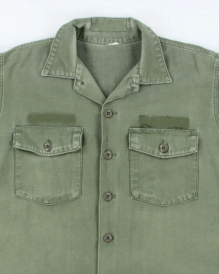 60s Vintage US Army OG-107 Utility Shirt - X-Large sold by Rokit product image thumbnail 3