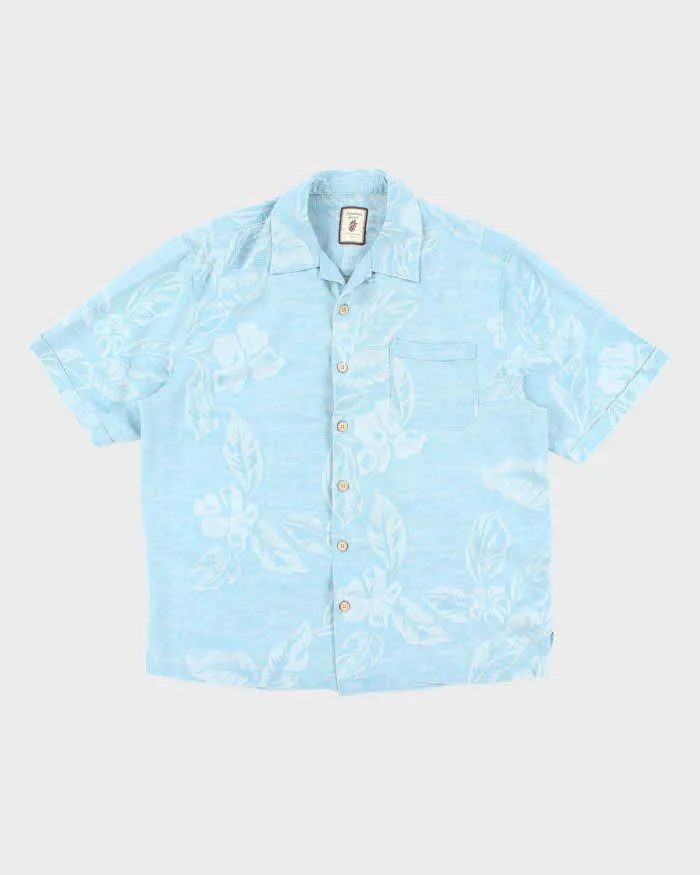 Vintage 2000's Jamaica Jaxx Silk Patterned Hawaiian Shirt - M sold by Rokit
