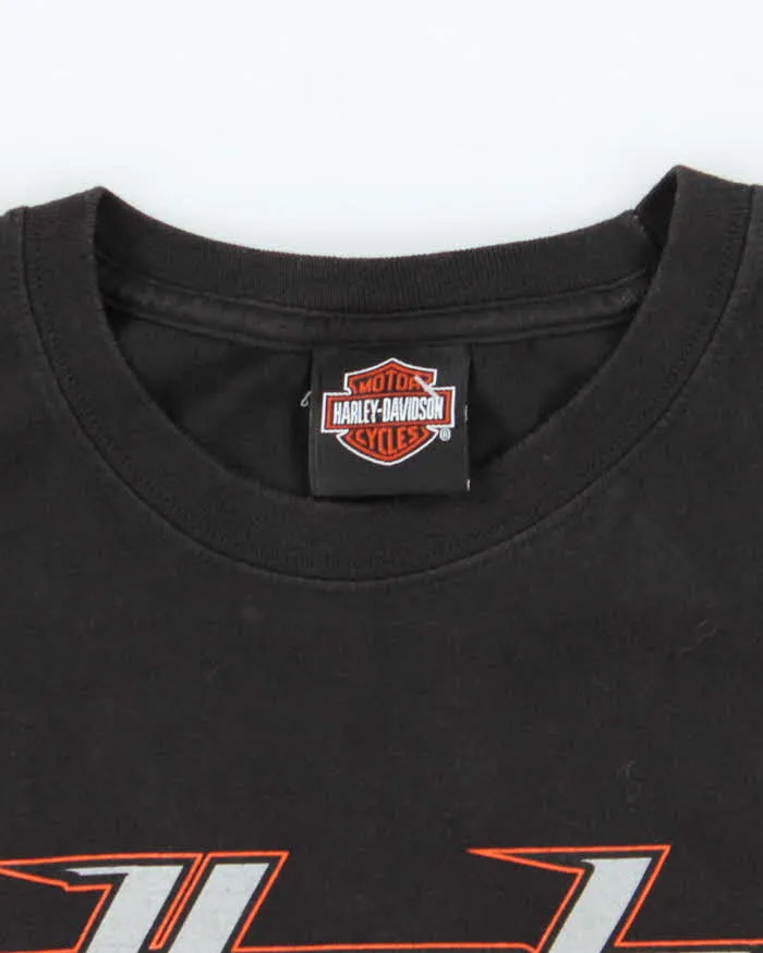 Vintage Harley Davidson Spell Out Graphic Cut Off T-Shirt - L sold by Rokit product image thumbnail 5