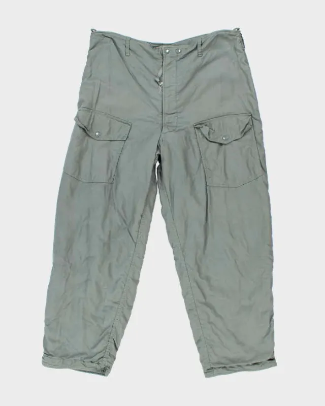 60s Vintage CWU-5/P Insulated Flying Trousers - 38x30 sold by Rokit