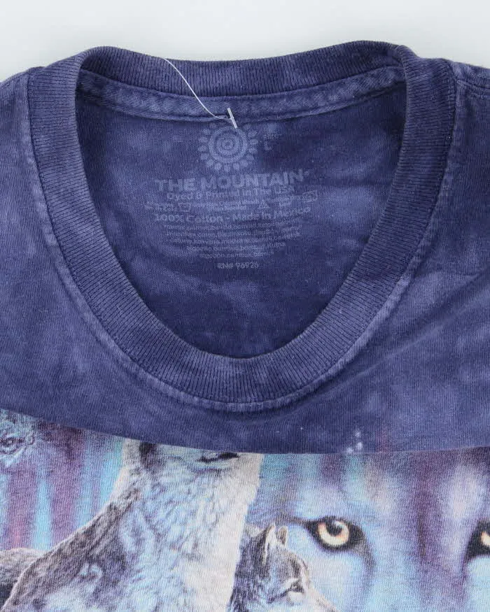 Vintage 2000's The Mountain Tie-Dye Wolf Graphic T-Shirt - L sold by Rokit product image thumbnail 5