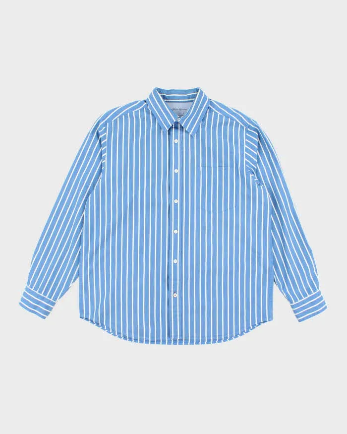 Vintage Eddie Bauer Stripe Long Sleeve Shirt - L sold by Rokit