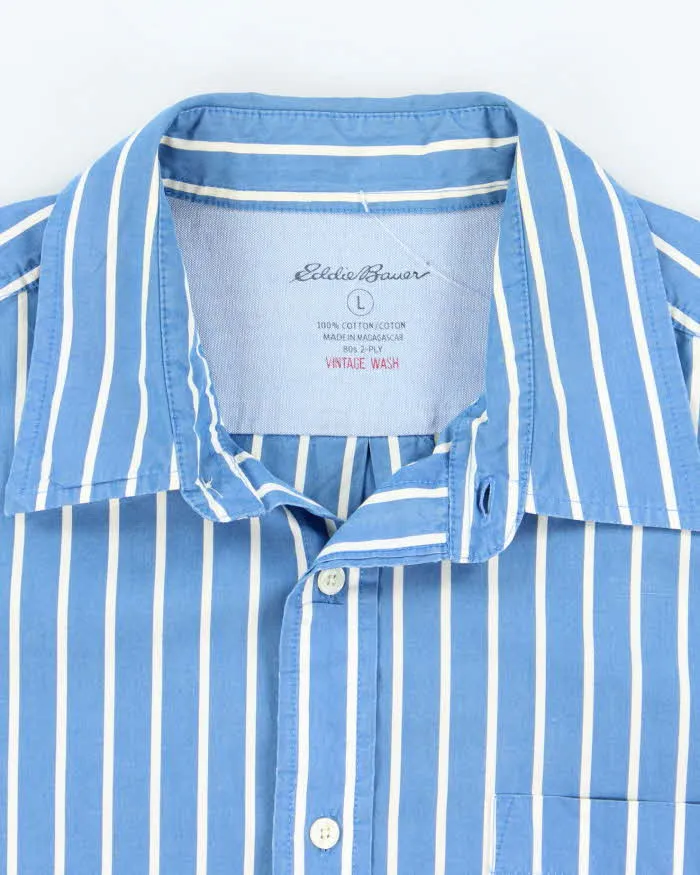 Vintage Eddie Bauer Stripe Long Sleeve Shirt - L sold by Rokit product image thumbnail 5