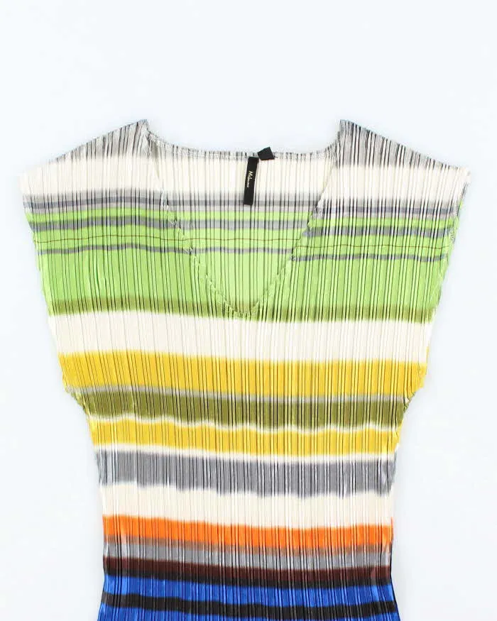 Vintage Y2k 00s Milam Stripe Plisse Top - S sold by Rokit product image thumbnail 3