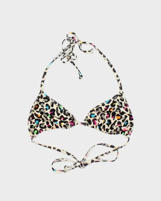 Vintage Y2k 00s Victoria's Secret Pink Bikini Top - S made by Rokit