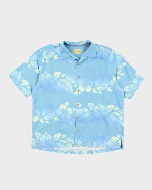 Vintage Tommy Bahama Hawaiian Silk Shirt - XL sold by Rokit