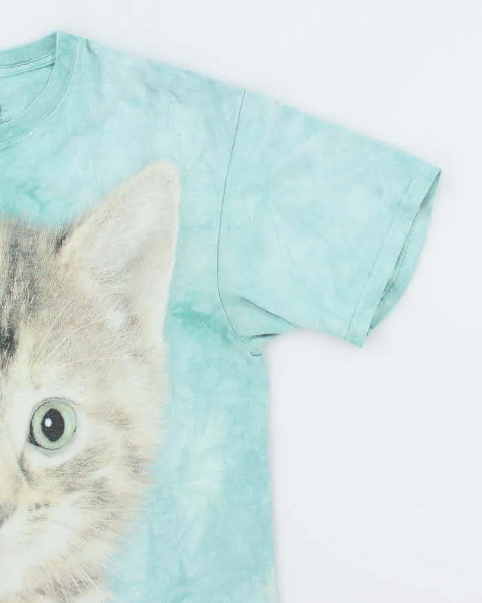 Vintage 2000's The Mountain Big Cat Face Graphic T-Shirt - L sold by Rokit product image thumbnail 4