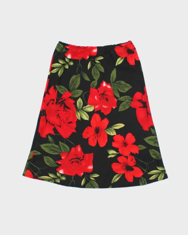 Vintage 90s Ricki's Floral Skirt - XS sold by Rokit
