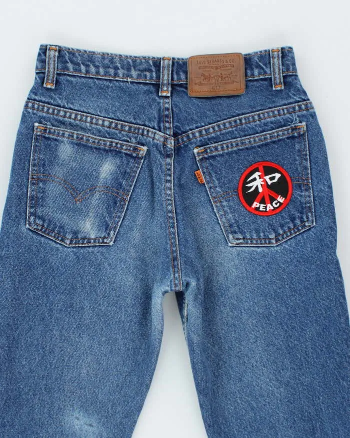 Vintage 80's Levi's 617 Orange Tab Flared Jeans - W24 L29 sold by Rokit product image thumbnail 4