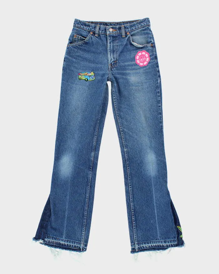 Vintage 80's Levi's 617 Orange Tab Flared Jeans - W24 L29 sold by Rokit