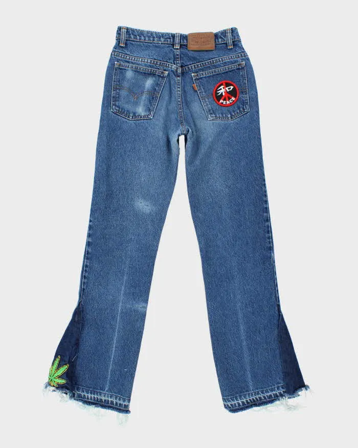 Vintage 80's Levi's 617 Orange Tab Flared Jeans - W24 L29 sold by Rokit product image thumbnail 2