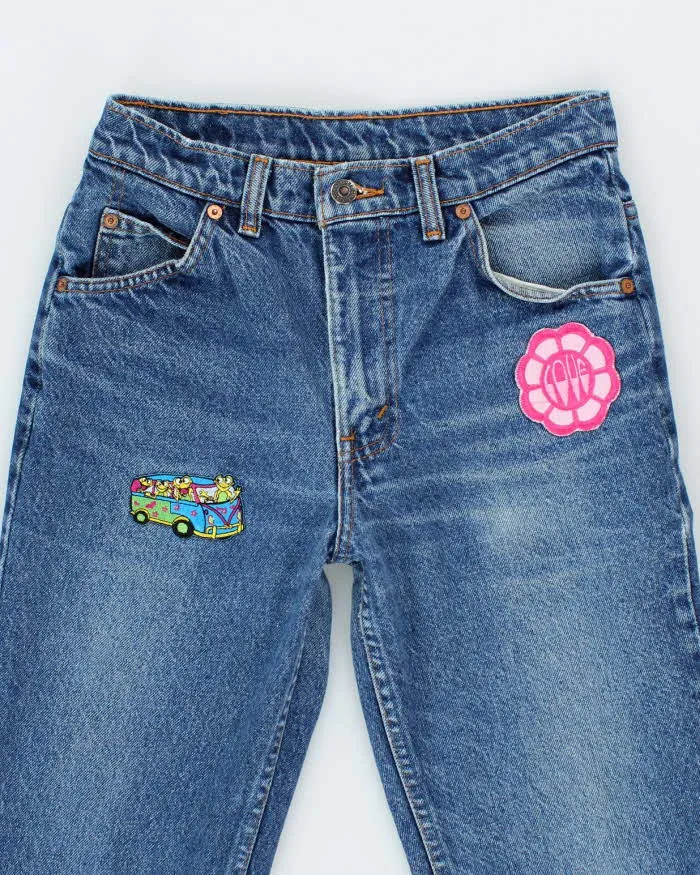 Vintage 80's Levi's 617 Orange Tab Flared Jeans - W24 L29 sold by Rokit product image thumbnail 3