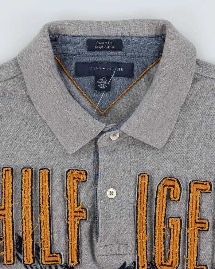Vintage Y2K Tommy Hilfiger Front Patched Graphic Polo Shirt - L sold by Rokit product image thumbnail 5