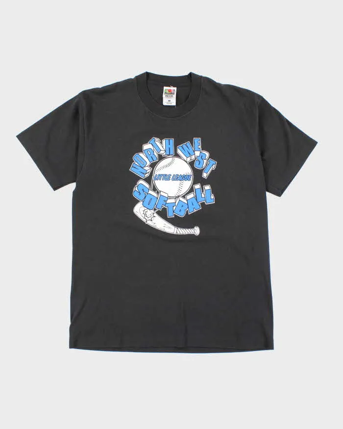 Vintage 90's Little League Baseball Single Stitch T-Shirt - L sold by Rokit