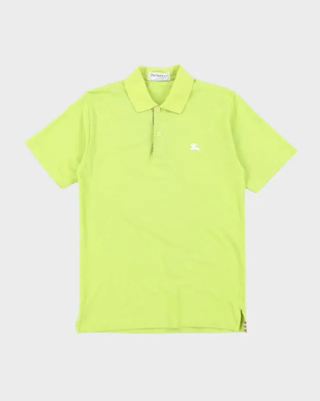 Vintage 90's Burberry Small Embroidered Logo Polo Shirt - S sold by Rokit
