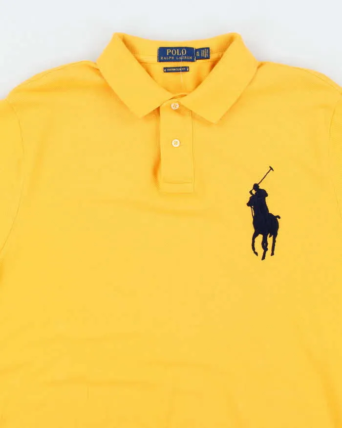 Vintage 2000's Ralph Lauren Big Horse Embroidered Polo Shirt - XL sold by Rokit product image thumbnail 3