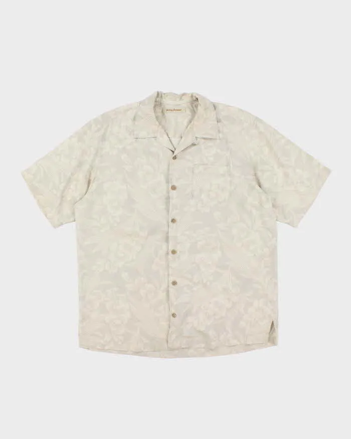Vintage Tommy Bahama Patterned Silk Hawaiian Shirt - M sold by Rokit
