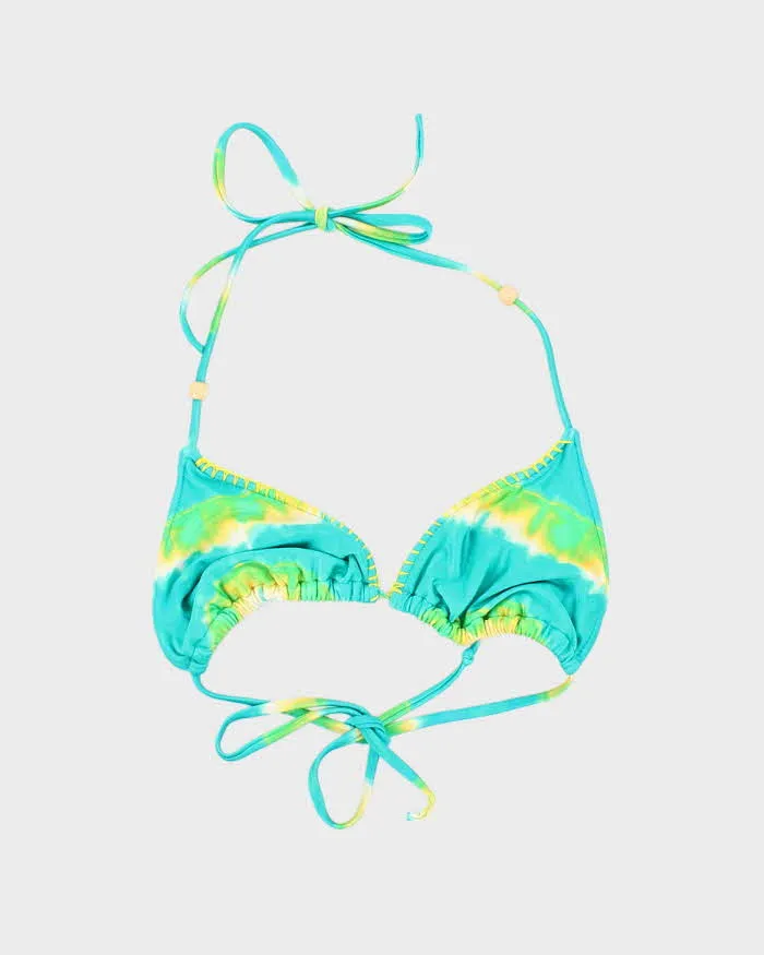 Vintage Y2k 00s Beach Stop Bikini Top - M sold by Rokit