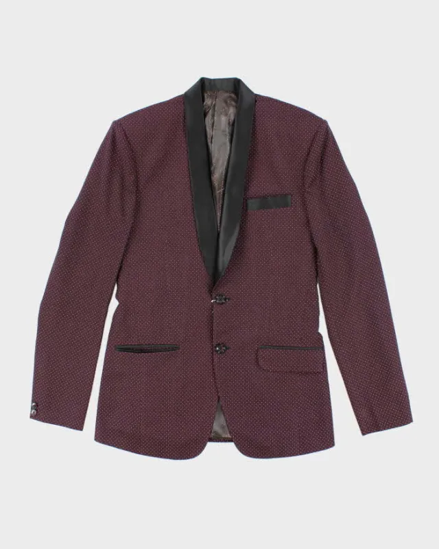 Vintage 90's Regal Spotted Two Button Blazer Jacket - M sold by Rokit