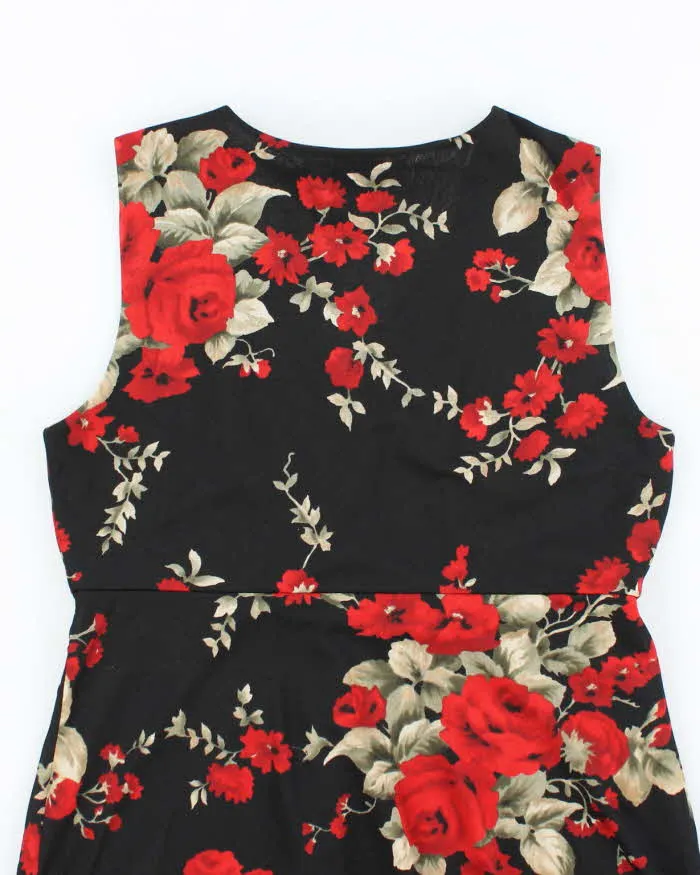 Vintage Y2k 00s Nine West Floral Double Mesh Top - M sold by Rokit product image thumbnail 4