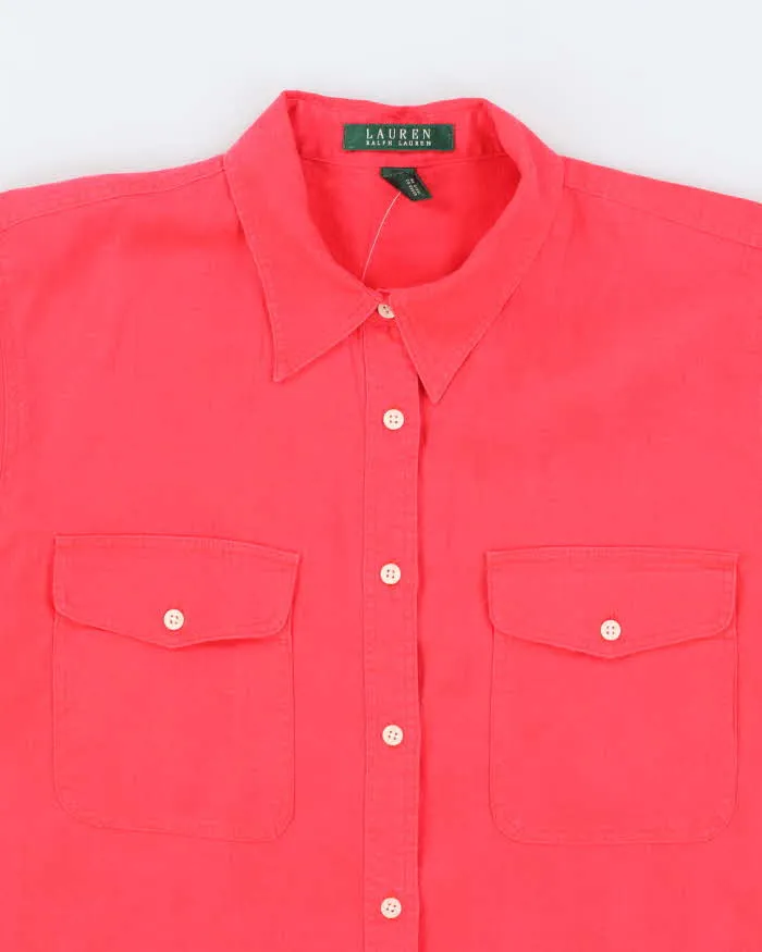 Vintage Lauren by Ralph Lauren Button Up Long Sleeve Shirt - L sold by Rokit product image thumbnail 3