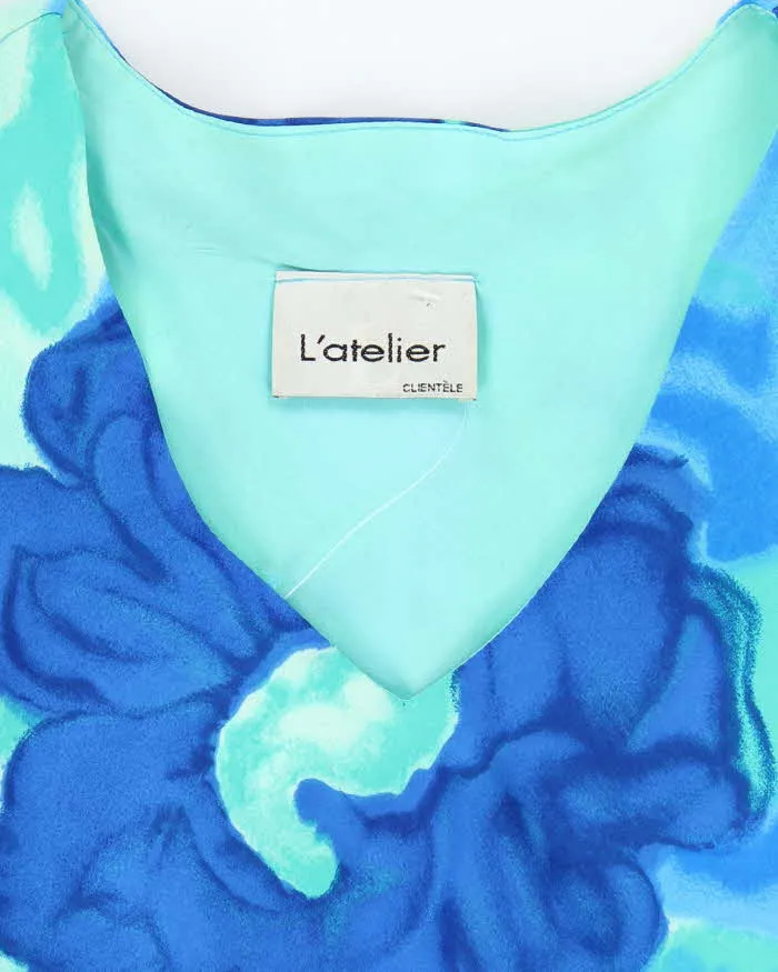 Vintage 90s L'atelier Floral Maxi Dress- XS sold by Rokit product image thumbnail 5