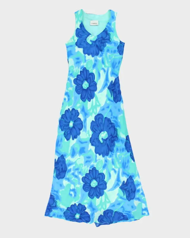 Vintage 90s L'atelier Floral Maxi Dress- XS sold by Rokit