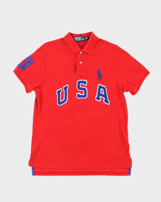 Vintage 2000's Ralph Lauren Big Horse Polo Shirt - L sold by Rokit