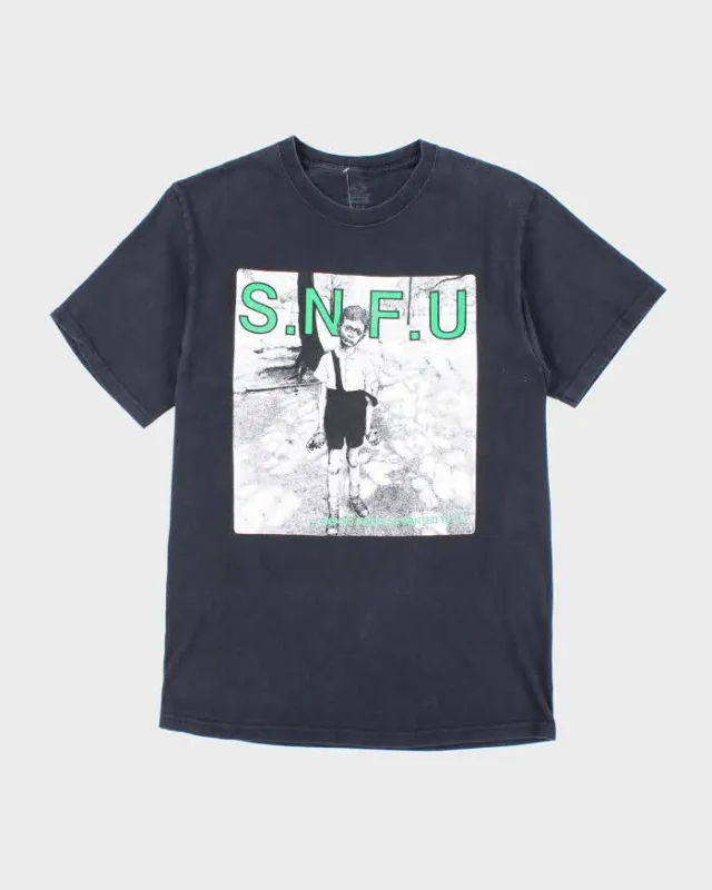 Vintage 2000's SNFU Grenade Boy Hardcore Graphic T-Shirt - M sold by Rokit