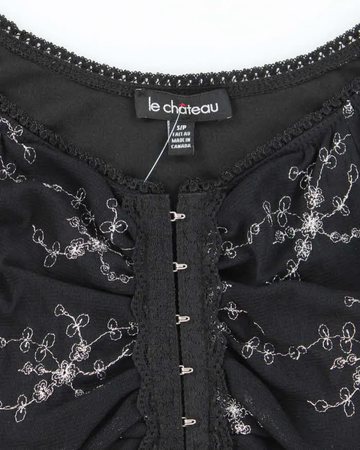 Vintage Y2k 00s Le chateau Floral Clasp Top - S sold by Rokit product image thumbnail 5