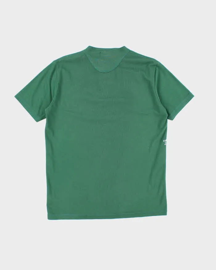 Vintage 2000's Ralph Lauren Quarter Button Embroidered T-Shirt - M sold by Rokit product image thumbnail 2