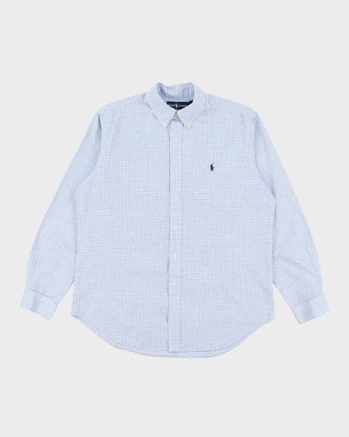 Vintage Ralph Lauren Check Long Sleeve Shirt - L sold by Rokit