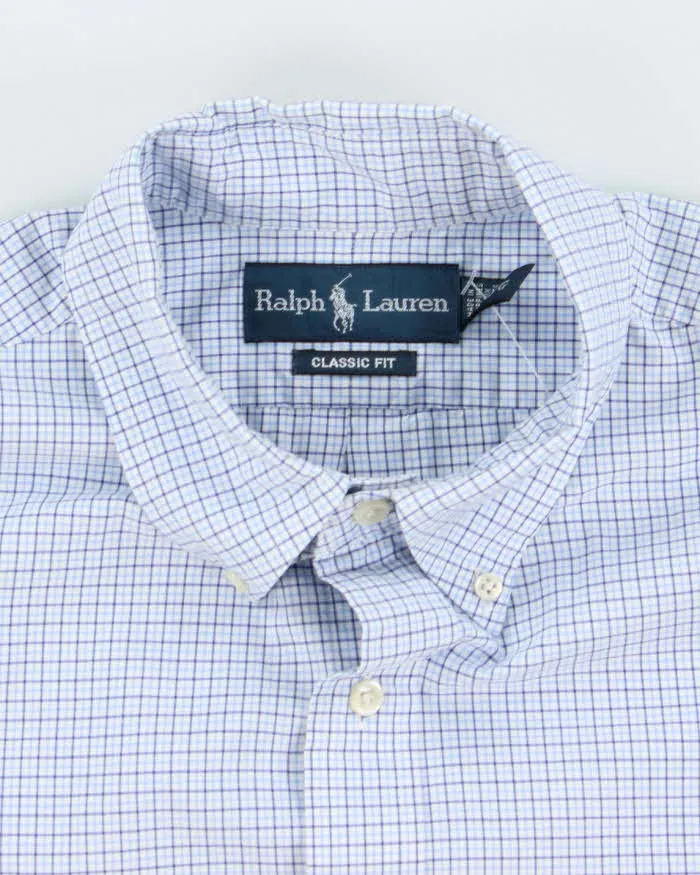 Vintage Ralph Lauren Check Long Sleeve Shirt - L sold by Rokit product image thumbnail 5