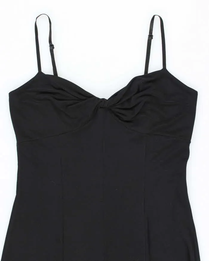 Vintage 90s Sinequanone Black Slinky Dress - S sold by Rokit product image thumbnail 3
