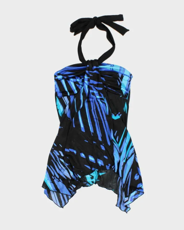 Vintage Y2k 00s Le Chateau Handkerchief Hem Halter - S sold by Rokit