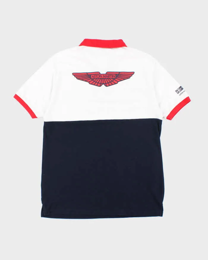 Vintage 2000's Hackett Aston Martin Embroidered Polo Shirt - XXL sold by Rokit product image thumbnail 2