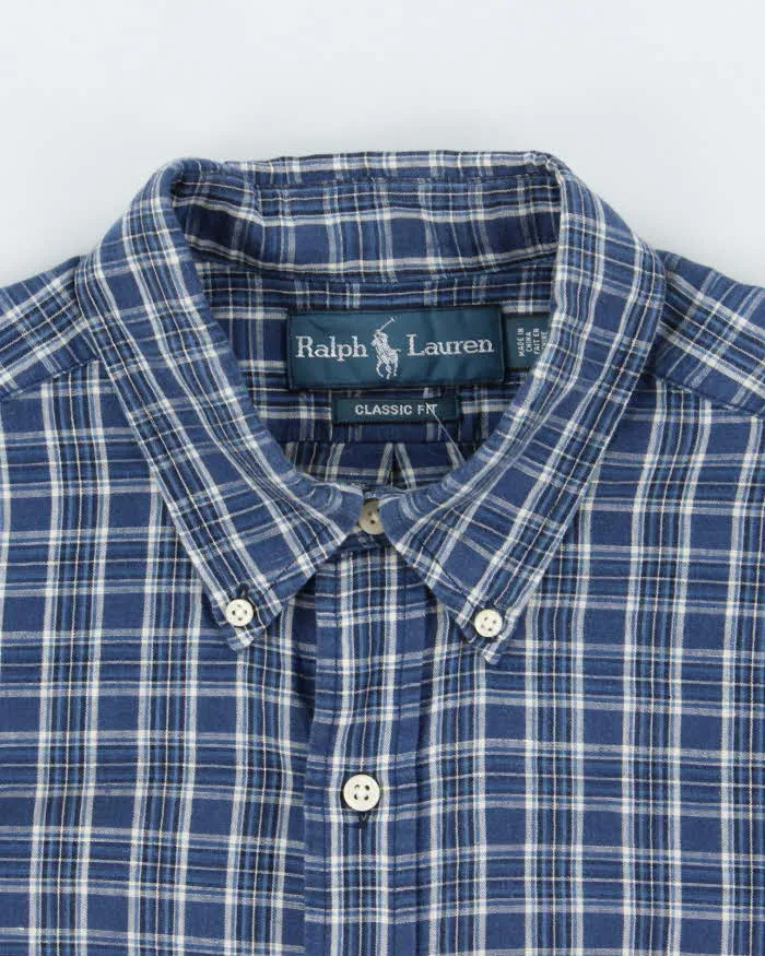 Vintage 2000's Ralph Lauren Checked Button Up Shirt - M sold by Rokit product image thumbnail 5