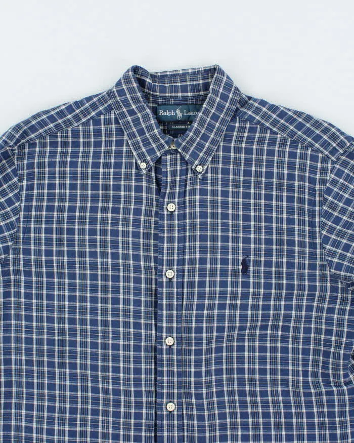 Vintage 2000's Ralph Lauren Checked Button Up Shirt - M sold by Rokit product image thumbnail 3